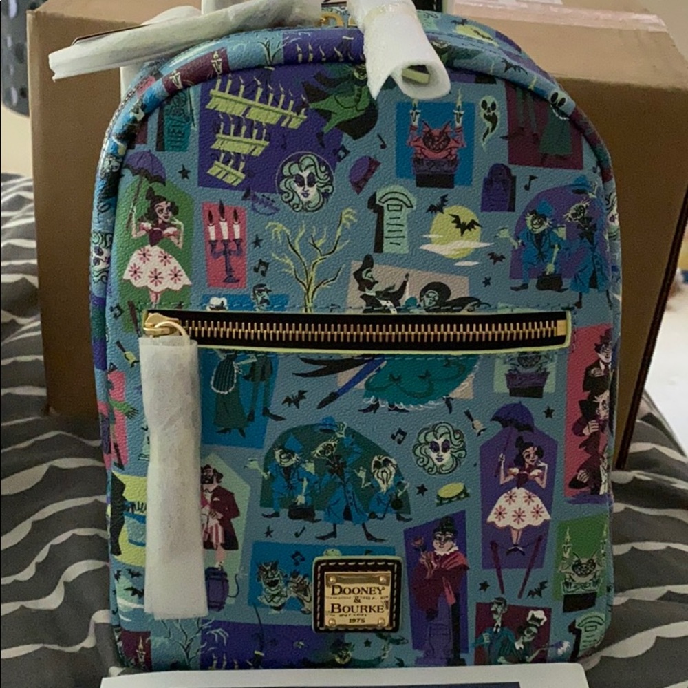 Disney Haunted mansion back pack Dooney and bourke